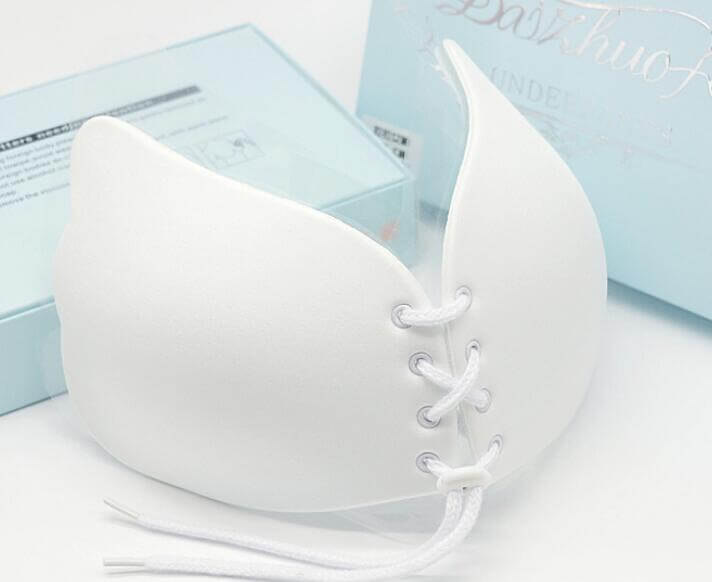 A silicone bra