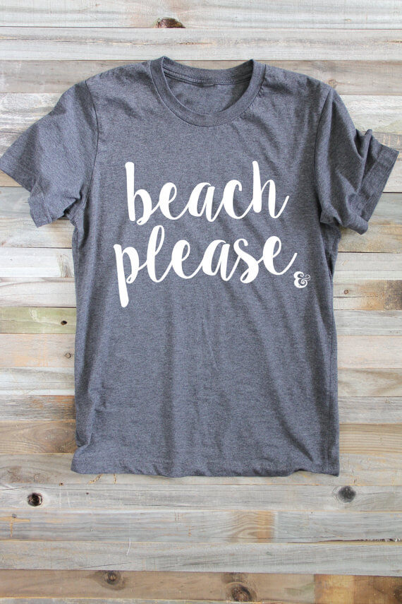 A tee for a beach vacation