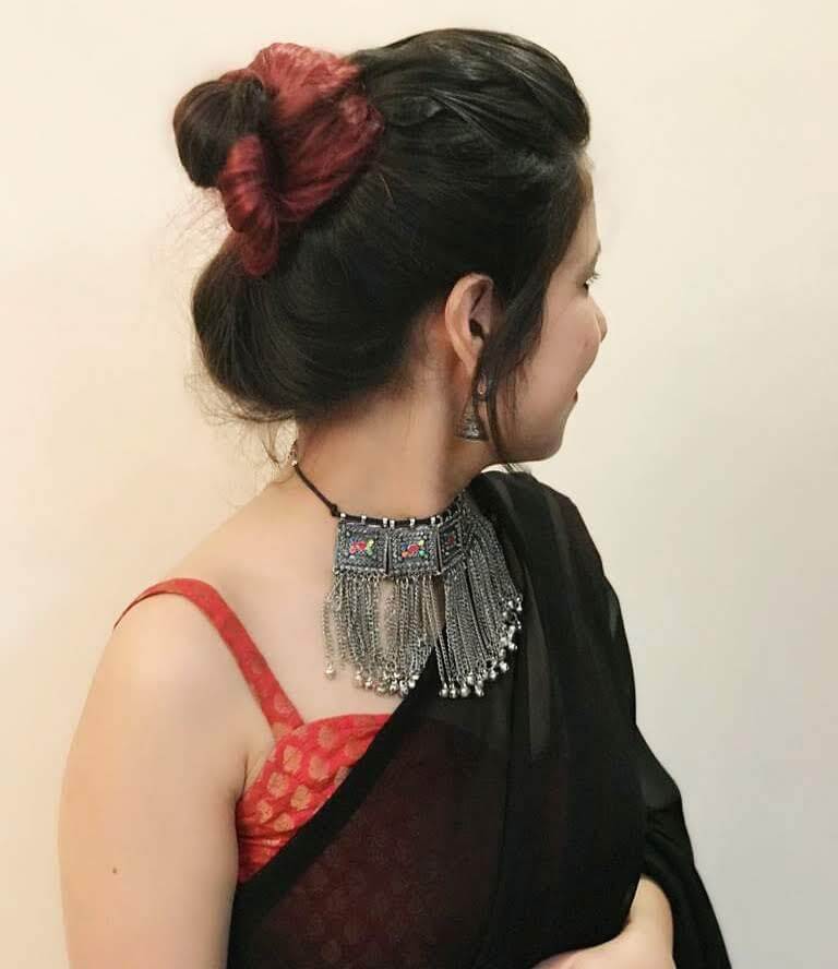 Top 60 Bun Hairstyles for Lehenga and Wedding 2022  Loose bun hairstyles  Wedding bun hairstyles Braided bun hairstyles