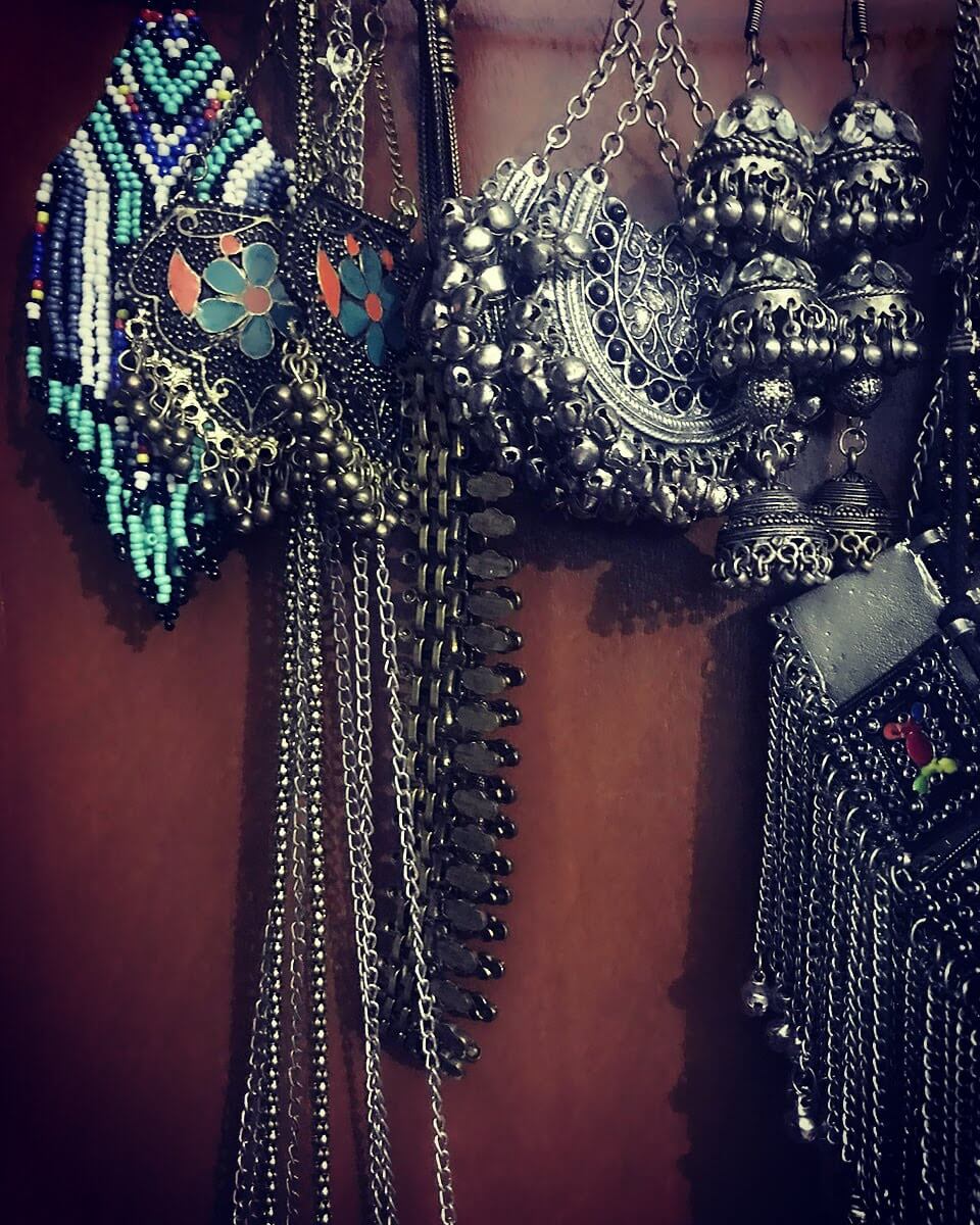 My jewelry collection from Delhi's best junk jewelry market